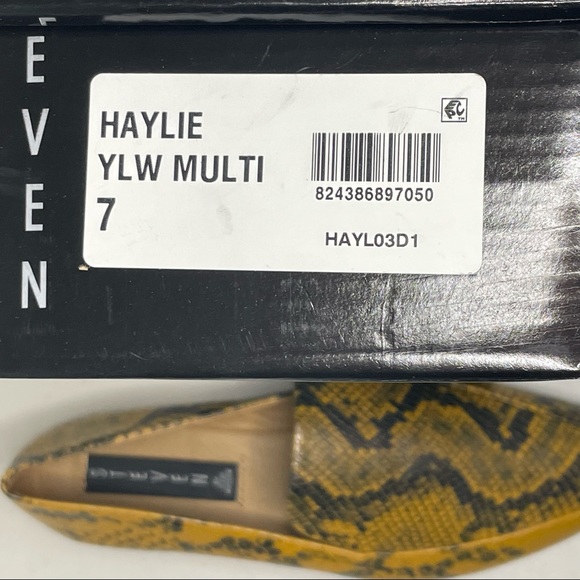 Steven by Steve Madden Haylie snake print pointed toe loafers size 8 and… - Picture 12 of 12
